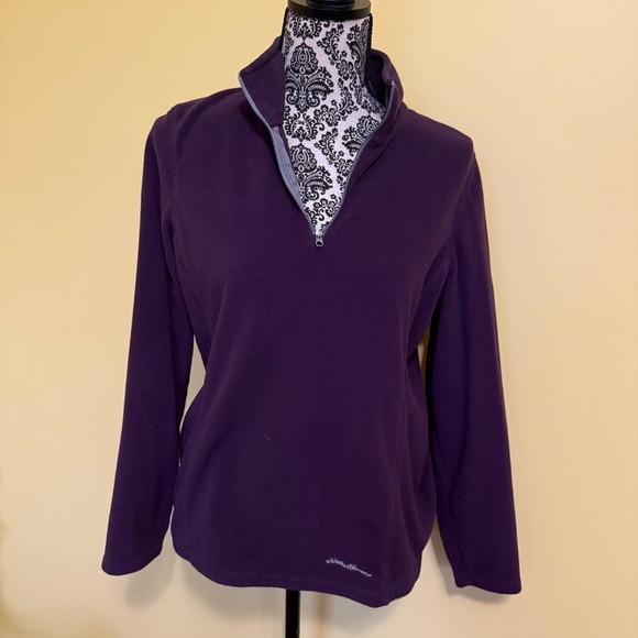Eddie Bauer quarter zip sweater - Picture 1 of 5